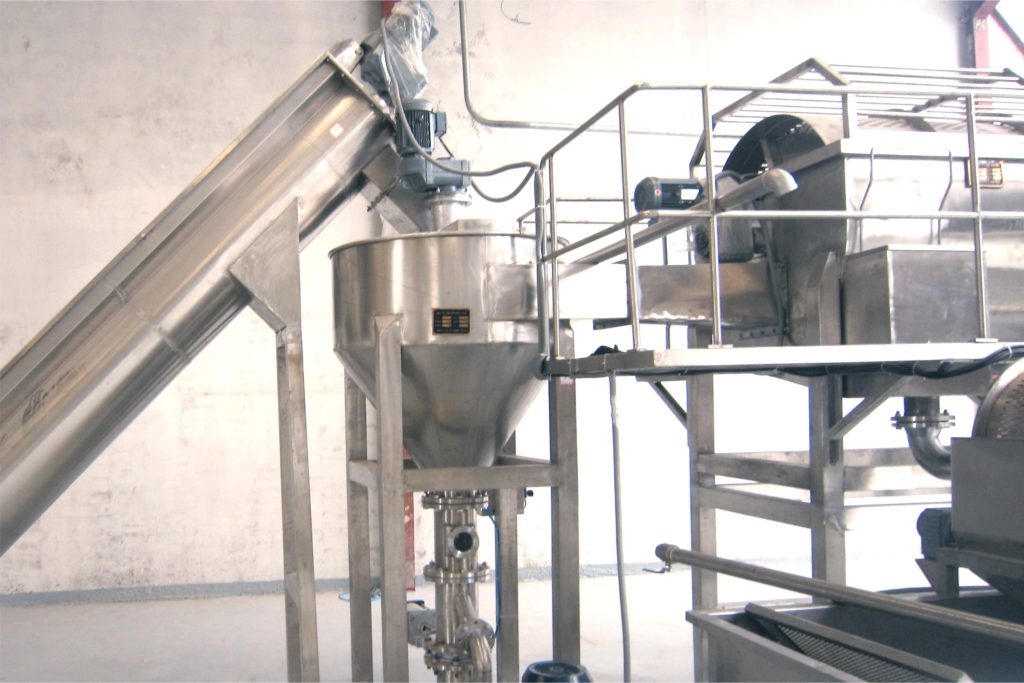 equipo de producción de hojuelas de papa - Máquina Lavadora Vertical